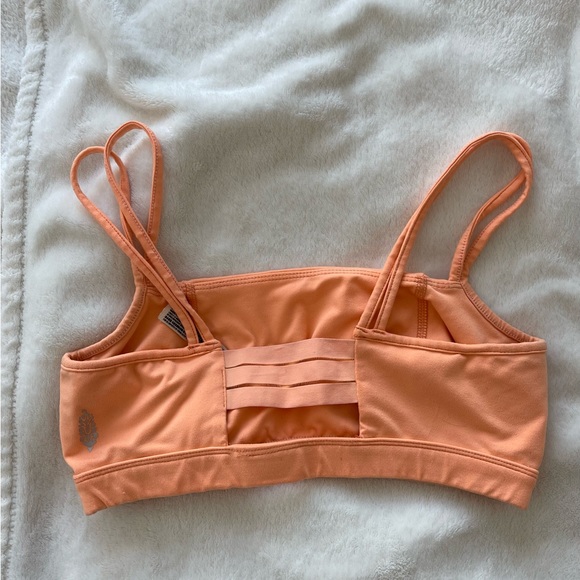 Free People Movement Orange Bralette - Picture 2 of 3